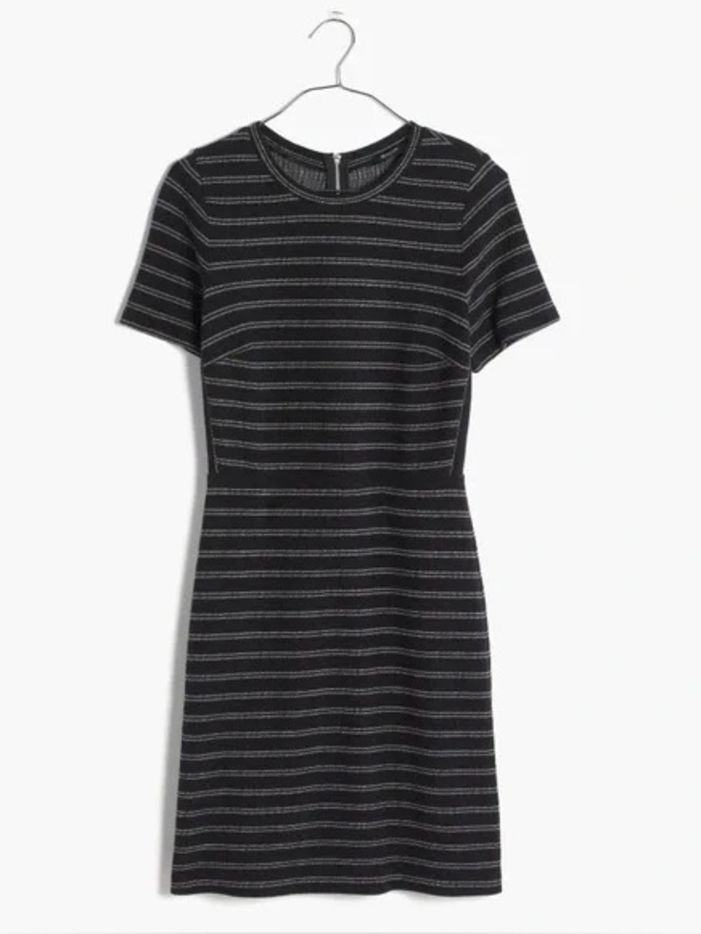 Madewell Upstage striped short sleeve knit mini dress size 4